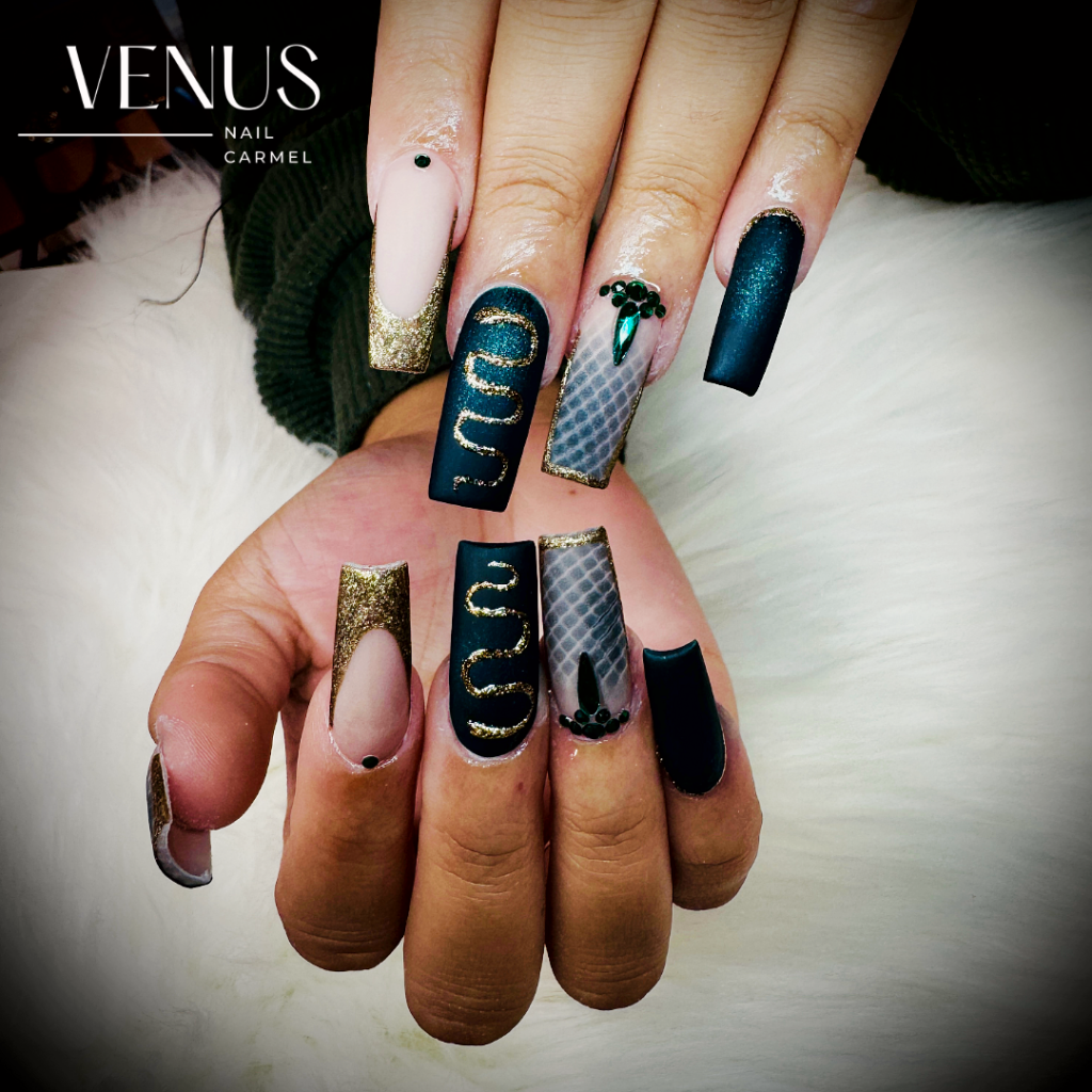 Nail design by Venus Nails in Carmel, Indiana