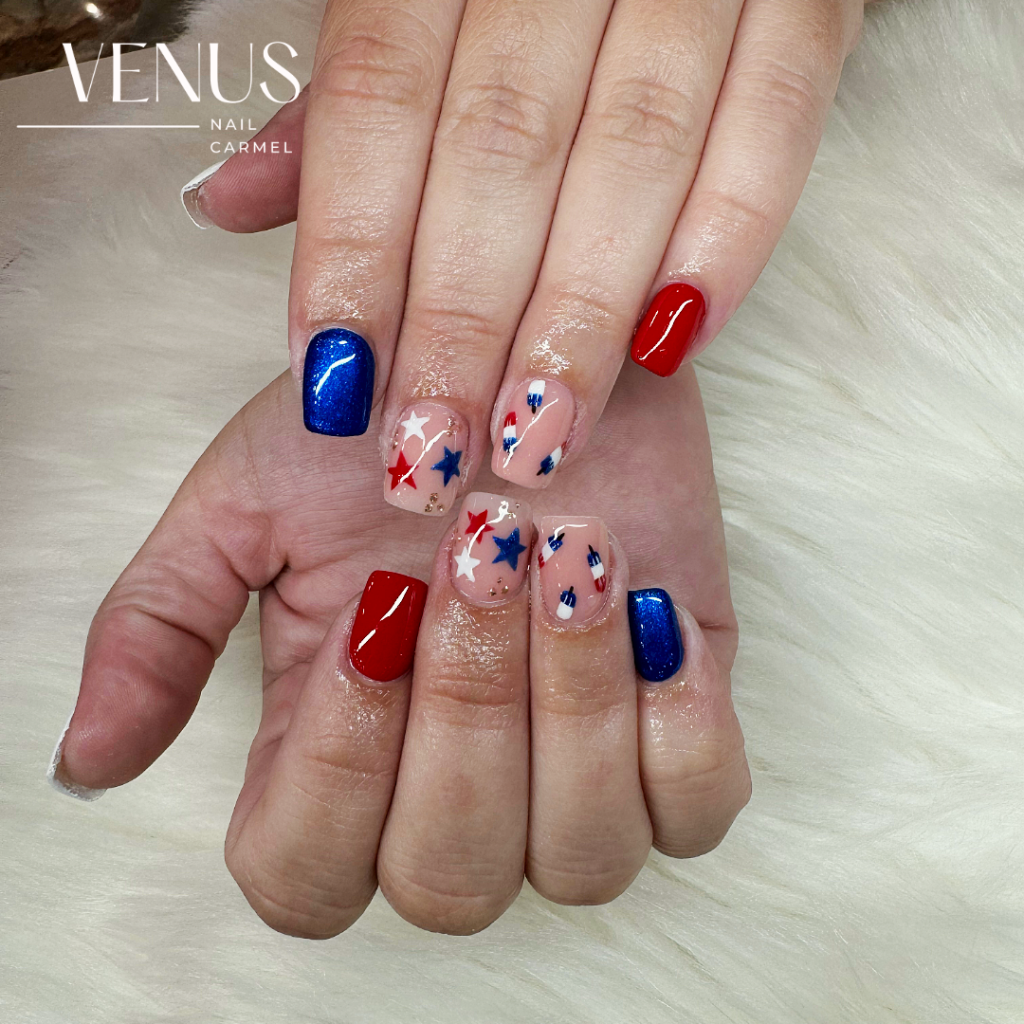 Nail design by Venus Nails in Carmel, Indiana