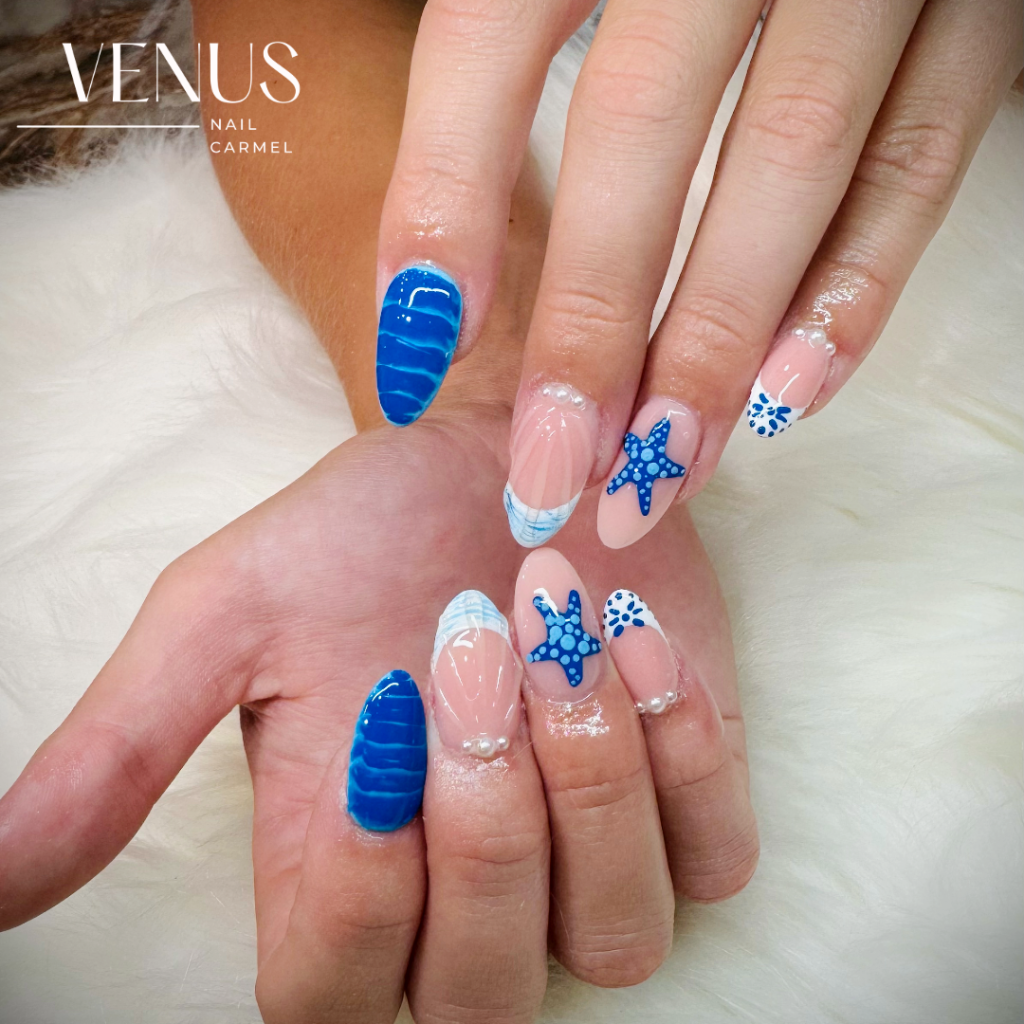 Nail design by Venus Nails in Carmel, Indiana