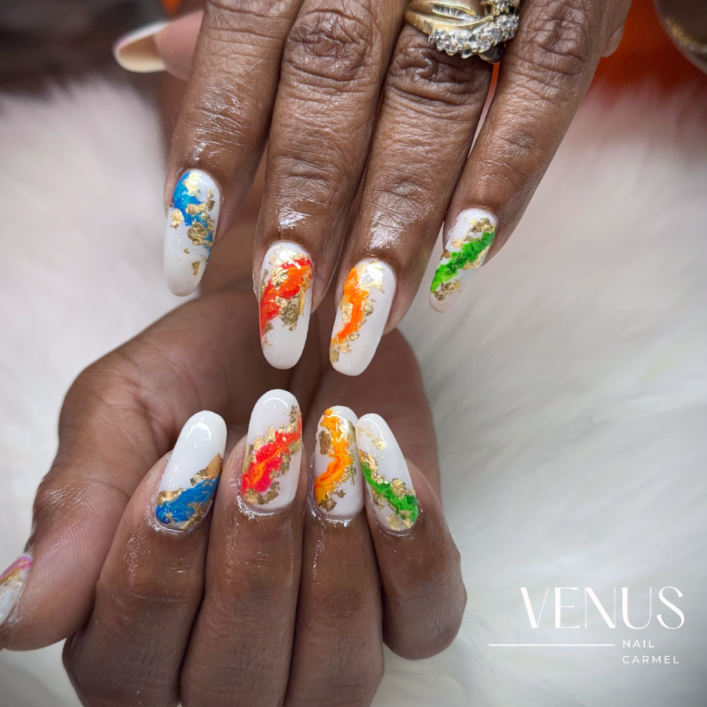 Nail design by Venus Nails in Carmel, Indiana