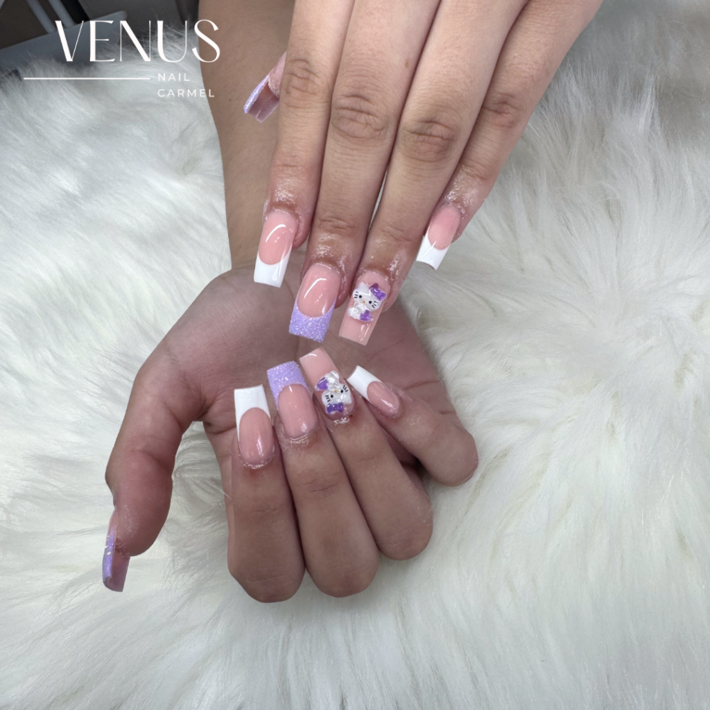 Nail design by Venus Nails in Carmel, Indiana