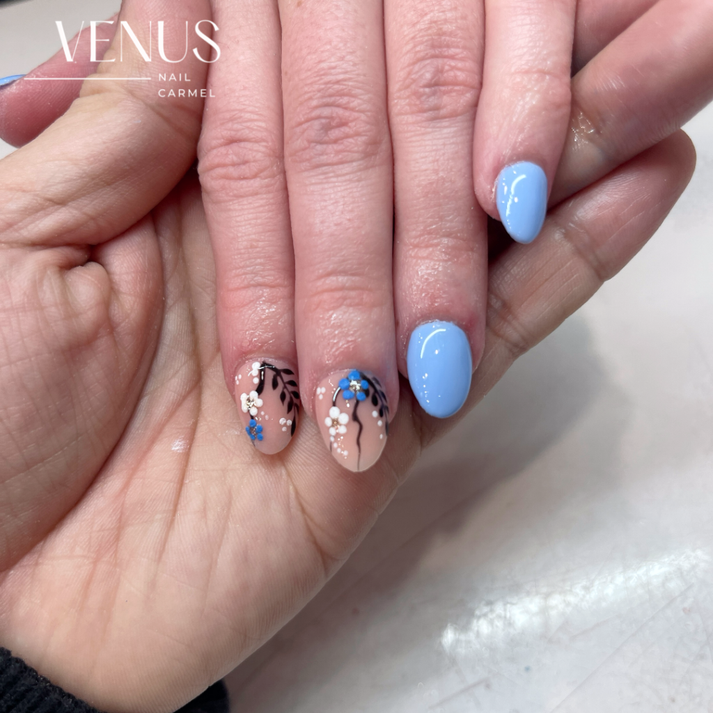 Nail design by Venus Nails in Carmel, Indiana