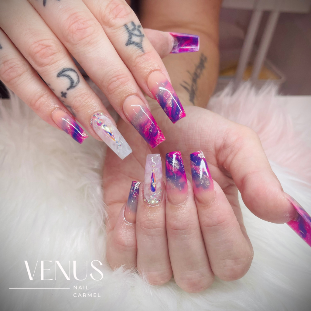 Nail design by Venus Nails in Carmel, Indiana