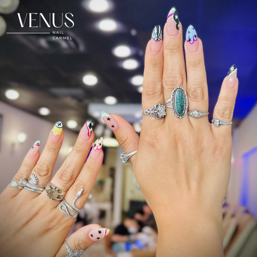 Nail design by Venus Nails in Carmel, Indiana