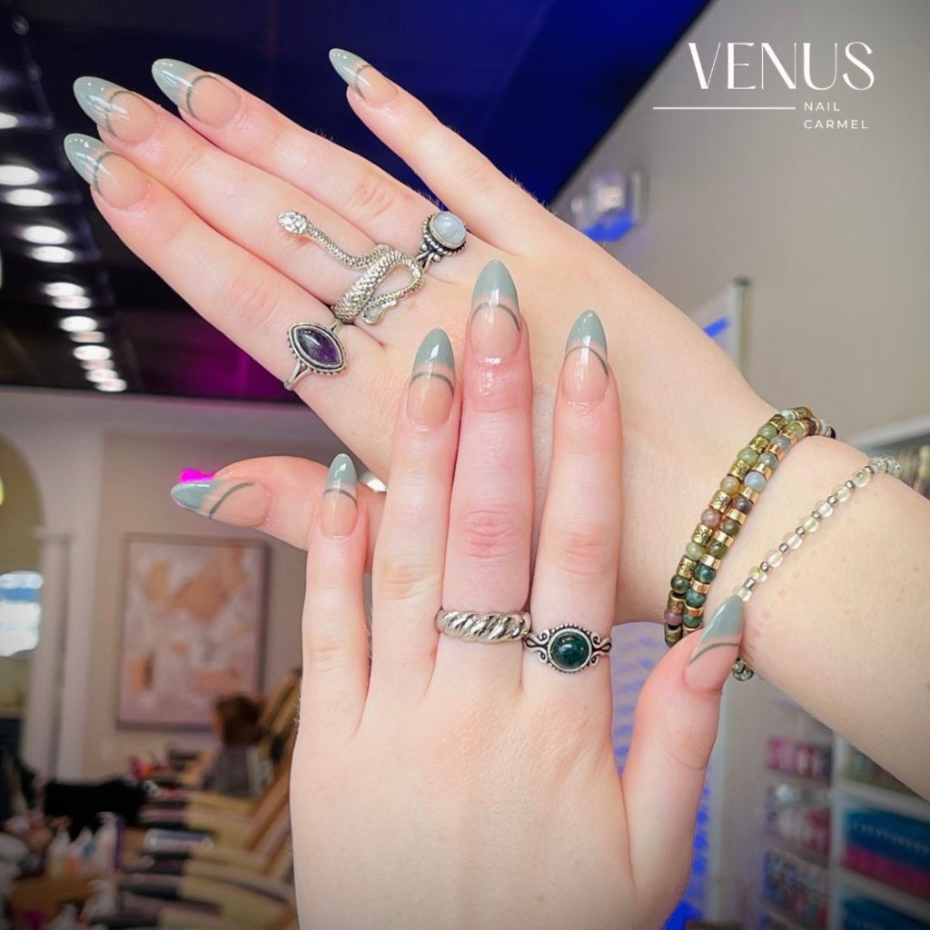 Nail design by Venus Nails in Carmel, Indiana